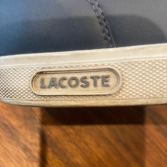 Lacoste‎ Men\'s Dark Blue Sneakers alligator logo size 13 main image 7